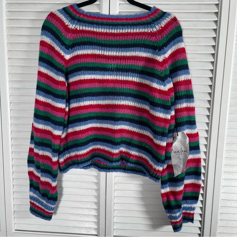Crave Fame by Almost Famous Striped Sweater